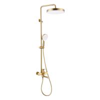 Душевая стойка Raglo R07.24.03 сатин золотой
