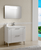 Мебель для ванной Sanvit Комфорт 90 белый глянец