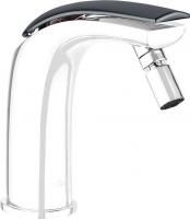 Смеситель для биде Webert Aria AI840102844086 белый, ручка basalto