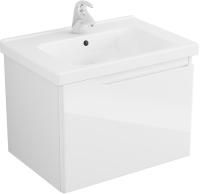 Тумба с раковиной Owl 1975 Hella 65 подвесная