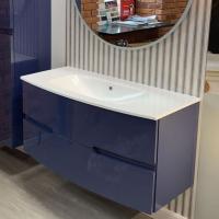 Тумба с раковиной Jacob Delafon Nona 120 глянцевый темно-синий