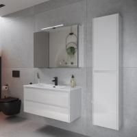 Мебель для ванной Sancos Libra 100 белый глянец