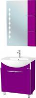 Мебель для ванной Bellezza Глория Гласс 65 фиолетовая