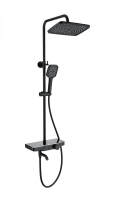 Душевая стойка Wonzon & Woghand WW-B3099-A-MB с термостатом