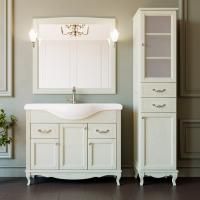 Мебель для ванной ValenHouse Эллина 105 слоновая кость, фурнитура хром