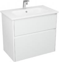 Тумба под раковину Owl 1975 Malaren 80 2 ящика, белая