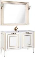 Мебель для ванной Aquanet Паола 120 белая, золото