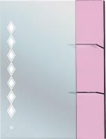 Зеркало Bellezza Глория Гласс 90 розовое