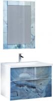 Мебель для ванной Marka One Idalgo 75П blue marble