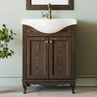 Тумба с раковиной ValenHouse Эллина 65 кальяри, фурнитура бронза