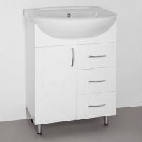 Тумба под раковину Style Line Эко Фьюжн №24 65 белая