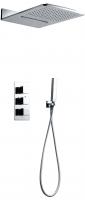 Душевая система Altrobagno Cascata 040101 Cr встраиваемая с термостатом