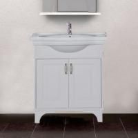 Тумба с раковиной Aquanet Валенса 70 белая