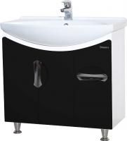 Тумба под раковину Bellezza Лагуна 75 черная
