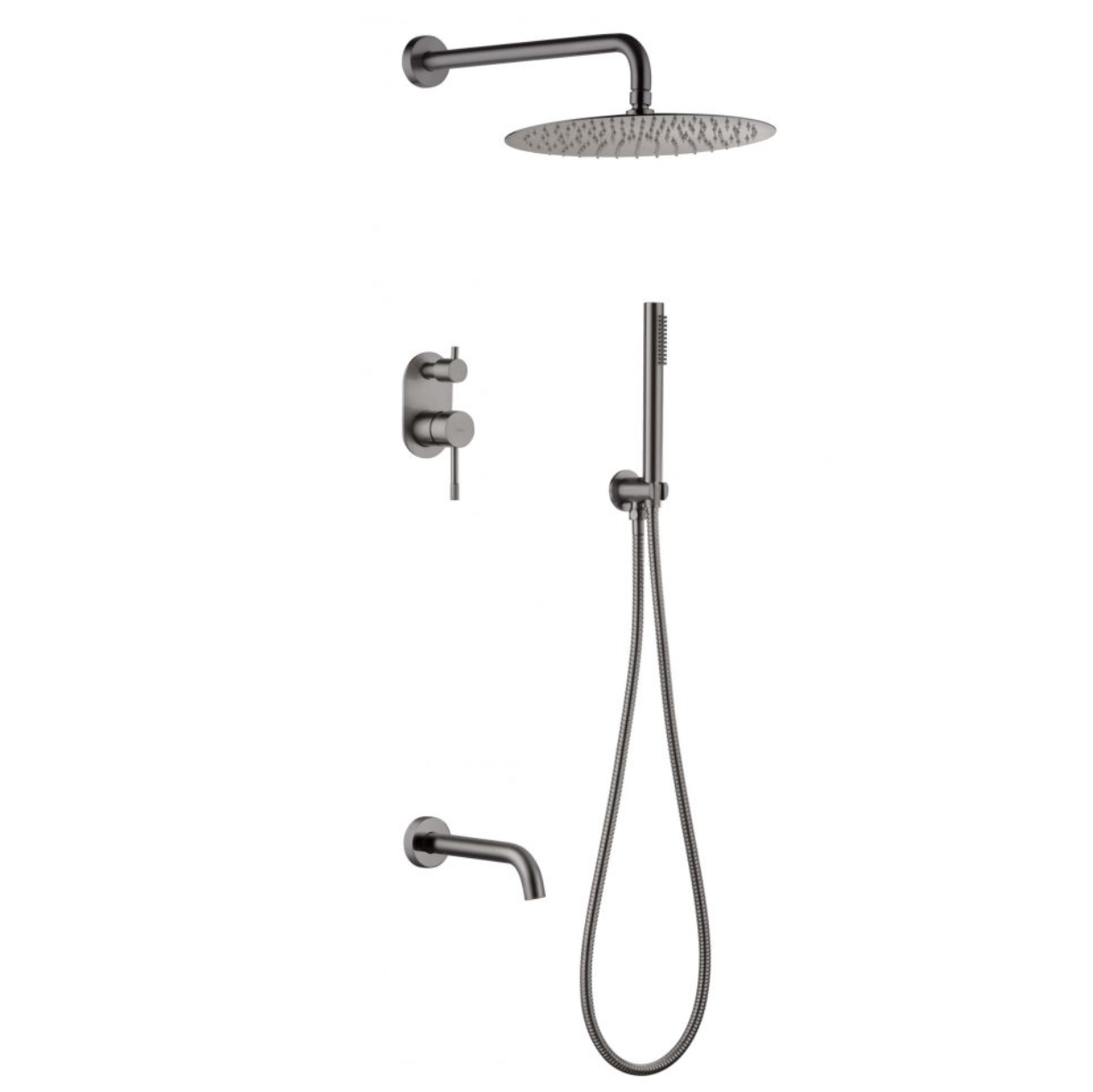 Душевая система Boheme Uno 464-2-GM с изливом