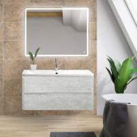 Мебель для ванной BelBagno Albano 80 подвесная, cemento verona grigio