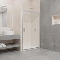 Душевая дверь в нишу RGW Passage PA-016 (1600-1630)х1950 профиль хром, стекло прозрачное