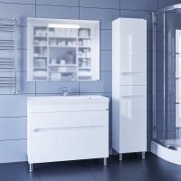 Мебель для ванной СанТа Лондон (Classic) 100 напольная, 2 ящика