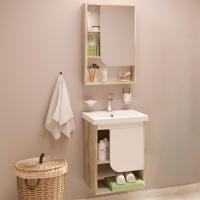 Мебель для ванной Runo Сити 50 дуб скандинавский