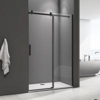 Душевая дверь в нишу Good Door Galaxy WTW-120-C-B профиль черный