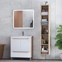 Мебель для ванной Vigo Grani 75 напольная, 2 дверцы, 1 ящик, дуб сонома