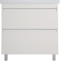 Тумба с раковиной ASB-Mebel Коста 80 ясень белый, напольная