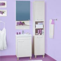 Мебель для ванной Бриклаер Аргентина 50 светлая лиственница