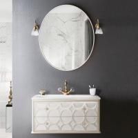 Мебель для ванной Caprigo Caprice 70 2 ящика, bianco, круги перламутровые