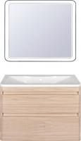 Мебель для ванной Style Line Атлантика 100 Люкс Plus, подвесная, ясень перламутр