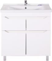 Тумба с раковиной ASB-Mebel Бари 80-2.2 белая