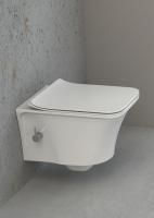 Унитаз подвесной Boheme Mirage 965-2 с функцией биде и сидением микролифт