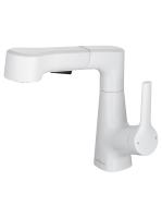 Смеситель для раковины Wonzon & Woghand WW-121B108-MW с выдвижным изливом