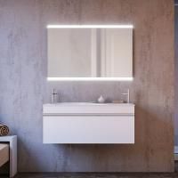 Мебель для ванной Raval Hotte 100 белая, подвесная