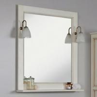 Зеркало Aquaton Жерона 85 белое золото