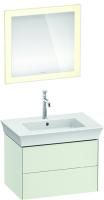 Мебель для ванной Duravit White Tulip 75 2 ящика, шелковисто-матовый