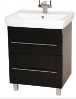 Тумба с раковиной Misty Елена 70 венге, с 2-мя ящиками