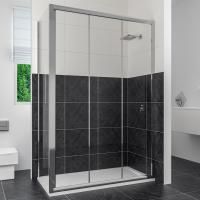 Душевой уголок RGW Classic CL-40 (1160-1210)х800 профиль хром