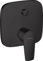 Смеситель для ванны Hansgrohe Talis E 71474670 матовый черный