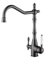 Смеситель для кухни Wonzon & Woghand WW-88458006-BGM c подключением фильтра