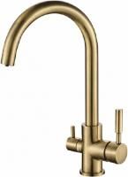 Смеситель для кухни Zorg Steel Hammer SH 713 BRONZE