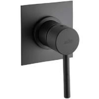 Смеситель для душа Webert Elio EL880101560 с внутренней частью, черный