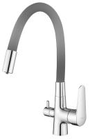 Смеситель для кухни Esko Coral CL03GChr с подключением к фильтру