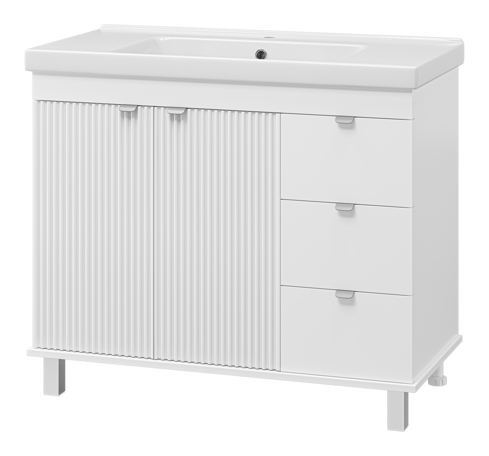 Тумба с раковиной Misty Аврора 100