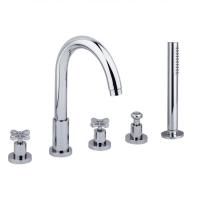 Смеситель на борт ванны Migliore Naxos ML.NAX-7680 Cr