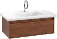 Тумба с раковиной Villeroy & Boch Antheus 100 american walnut, подвесная