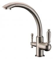 Смеситель для кухни Zorg Clean Water ZR 314 YF-33 nickel