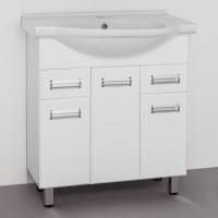 Тумба с раковиной Style Line Ирис 75 белая