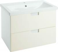 Тумба с раковиной Bellezza Пегас 60 подвесная, бежевая