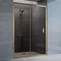 Душевая дверь в нишу Vegas Glass ZP 135 05 05 профиль бронза, стекло бронза