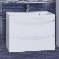 Тумба с раковиной СанТа Сатурн 70 подвесная